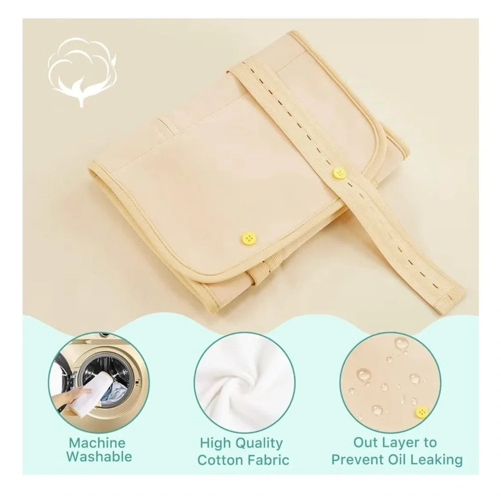 Castor Oil Beige Wrap set of 2 piece